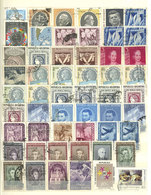 ARGENTINA: Large Stockbook With MANY HUNDREDS Of Used Stamps Of All Periods, Low Start! IMPORTANT: Please View ALL The P - Lots & Serien