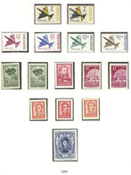 ARGENTINA: Collection On Lindner Album (1958 To 1973 Apparently Complete), Including Also Some Official Stamps. All MNH  - Collections, Lots & Séries