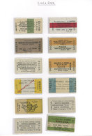 ARGENTINA: TRAIN TICKETS: Collection Of Over 100 Tickets Of Varied Periods And Railway Lines, Including Many Very Intere - Sonstige & Ohne Zuordnung