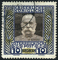 AUSTRIA: Sc.127, 1908/16 10Kr. Franz Josef, Used, VF Quality! - Andere & Zonder Classificatie