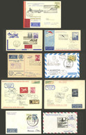 AUSTRIA: Box With About 350/400 Covers (probably More, They Have Not Been Counted) Of 1950s/1980s, All FIRST FLIGHTS Or  - Andere & Zonder Classificatie