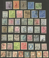 AUSTRIA - LOBARDO VENETO: Attractive Group Of Old Stamps Of Lombardo Veneto And Of Austrian Levant, The General Quality  - Autres & Non Classés