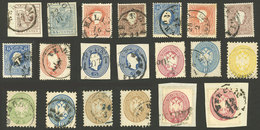 AUSTRIA - LOMBARDO-VENETO: Lot Of Old Stamps, Mainly Used And Of Very Fine Quality, I Estimate A Scott Catalog Value Ove - Autres & Non Classés