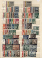 AUSTRIA + BOSNIA: Good Stock In Stockbook Of Interesting Stamps And Sets, Used Or Mint (without Gum, Lightly Hinged, Or  - Other & Unclassified