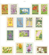 BARBADOS: Collection On KA-BE Album Pages (1953 To 1980) Almost Complete And With Very Thematic Stamps, Sets And Souveni - Barbades (1966-...)