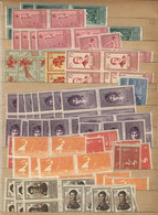 BOLIVIA: Stock Of Good Stamps On Old Stockbook Pages, VF General Quality, Many Of The Mint Stamps Are MNH Perfect, Scott - Bolivië