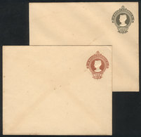 BRAZIL: RHM.EN-66 + 67, Unused Stationery Envelopes, Fine To VF Quality, Catalog Value 1,020Rs. - Andere & Zonder Classificatie