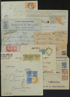 BRAZIL: 8 Covers Used Between 1911 And 1942, Several Express Or Registered, Some Good Postmarks, Interesting! - Autres & Non Classés