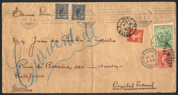 BRAZIL: Interesting Cover Originally Posted In Rio De Janeiro On 13/MAR/1919, With Postage And Postmarks Of: Barbados, U - Sonstige & Ohne Zuordnung