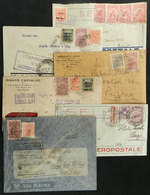 BRAZIL: 6 Covers Flown Between 1930 And 1934 Via AEROPOSTALE, Very Fine General Quality, Lot Of Great Interest To The Sp - Other & Unclassified