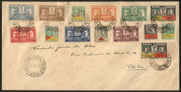 BRAZIL: Cover Franked With The Complete Set RHM.C-27/40, Cancelled Pelotas 12/JUN/1931, VF Quality! - Autres & Non Classés