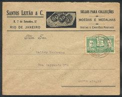 BRAZIL: 11/DE/1931 Rio De Janeiro - Porto Alegre: Cover Franked By RHM.C-31 ALONE, Very Nice! - Autres & Non Classés