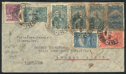 BRAZIL: Airmail Cover Sent From Rio To Buenos Aires On 19/AP/1934 With Very Attractive Postage! - Autres & Non Classés