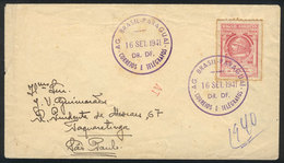 BRAZIL: Cover Franked By RHM.C-160 ALONE Used On 16/SE/1941, VF Quality, Catalog Value 500Rs. - Other & Unclassified