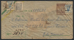 BRAZIL: RHM.EV-28, Airmail Cover For Declared Values, Sent From Pará To Rio De Janeiro On 21/AU/1948, VF Quality! - Autres & Non Classés