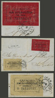 BRAZIL: Folded Cover Presumably Used In 1865 With 2 Labels About The Paraguay War: "EXERCITO EM OPERAÇOES CONTRA O PARAG - Autres & Non Classés