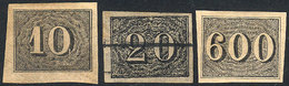 BRAZIL: 3 Old Stamp Forgeries, VF Quality! - Other & Unclassified