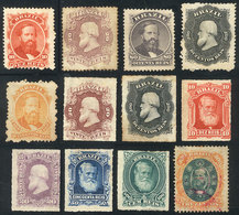 BRAZIL: Lot Of Old Stamps, Used Or Unused (without Gum), Fine General Quality, Scott Catalog Value US$800+ - Andere & Zonder Classificatie