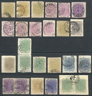BRAZIL: Lot Of Stamps Issued Between 1890 And 1891, Very Fine General Quality, Good Opportunity! - Sonstige & Ohne Zuordnung