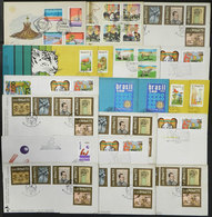 BRAZIL: 20 Modern FDC Covers, General Quality Is Fine To VF, Very High RHM Catalog Value, Good Opportunity! - Sonstige & Ohne Zuordnung