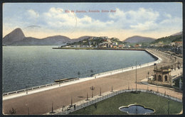 BRAZIL: Rio De Janeiro: Beira Mar Avenue, Used In 1912, Excellent! - Other & Unclassified