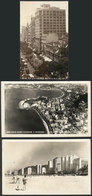 BRAZIL: RIO DE JANEIRO: 3 Postcards With Nice Views, Unused, VF! - Sonstige & Ohne Zuordnung