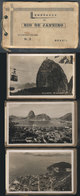 BRAZIL: RIO DE JANEIRO: Booklet (Nº3) With 9 PCs, Varied Views (one Missing), Fine Quality! - Sonstige & Ohne Zuordnung