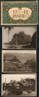 BRAZIL: RIO DE JANEIRO: Booklet (1) With 10 PCs, Varied Views (editor N. Viggiani), Complete (one Card Is Loose), Cover  - Andere & Zonder Classificatie