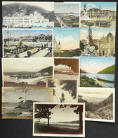 BRAZIL: SANTOS: 13 Old Postcards With Very Good Views, Most Unused, Excellent Quality, Very Good Lot, Low Start! - Autres & Non Classés