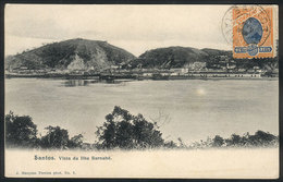 BRAZIL: SANTOS: View Of Barnabé Island, Editor J.Marques Pereira, Sent To Niteroi On 5/JUN/1906, VF Quality - Autres & Non Classés