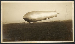 BRAZIL: Original Photograph Of The ZEPPELIN Landing, Possibly Near Rio De Janeiro, Postcard-size, VF Quality! - Zonder Classificatie