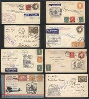CANADA: About 90 Covers Carried In 1920s And 1930s On FIRST FLIGHTS Or Special Flights, Some SIGNED BY PILOTS, Very Fine - Autres & Non Classés