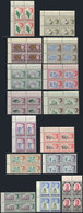 CAYMAN ISLANDS: Sc.153/167, 1962 Birds, Fish, Sports And Other Topics, Complete Set Of 15 Values In Unmounted Blocks Of  - Kaimaninseln