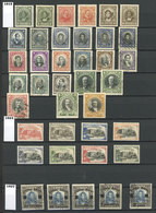 CHILE: Collection In Large Stockbook Of Black Pages, Including Several "Columbus" Examples And Stamps And Sets Of High V - Chili