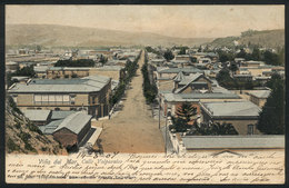 CHILE: VIÑA DEL MAR: Valparaiso Street, Editor Carlos Brandt, Sent To Portugal On 15/MAY/1907, VF - Chile