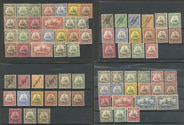 GERMANY - COLONIES IN THE PACIFIC: Small Lot Of Used Or Mint Stamps, Most Of Fine Quality. The Consignor Determined An Y - Autres & Non Classés