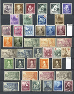 SPAIN: Collection Of Stamps Issued Between 1951 And 1990 Mounted In Large Stockbook Of Black Pages, Very Advanced (missi - Autres & Non Classés