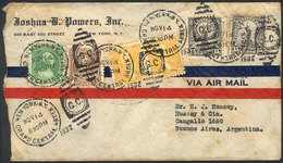 UNITED STATES: Airmail Cover Sent From New York To Argentina On 14/NO/1932 With Nice Franking Of 55c., Very Attractive! - Sonstige & Ohne Zuordnung