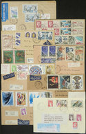 FRANCE: 8 Covers Sent To Brazil Between 1967 And 2000 With Very Nice Postages! - Otros & Sin Clasificación