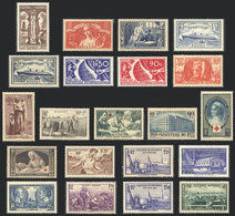 FRANCE: Lot Of Unused Stamps, In General Very Lightly Hinged And Of Excellent Quality, Scott Catalog Value US$650, Good  - Otros & Sin Clasificación