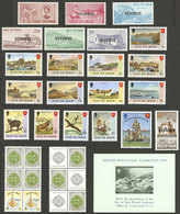 GREAT BRITAIN - ISLE OF MAN: Small Lot Of Varied Stamps, For Example: Old Set Of Definitive Stamps With MATT GUM, Severa - Otros & Sin Clasificación
