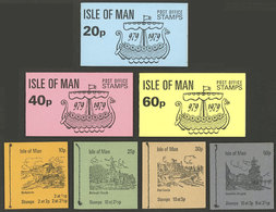 GREAT BRITAIN - ISLE OF MAN: Lot Of BOOKLETS, All Complete, MNH And Of Excellent Quality! - Otros & Sin Clasificación