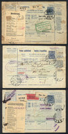 HUNGARY: 3 Dispatch Notes Of Parcel Posts Sent In 1909 And 1913 To Switzerland And France. - Autres & Non Classés