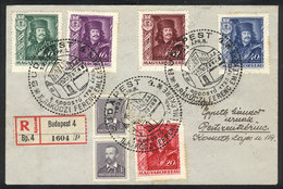 HUNGARY: Cover Franked By Sc.468/72, Sent By Registered Mail To Pestszentlorinc, With Nice Special Cancels And Arrival B - Otros & Sin Clasificación