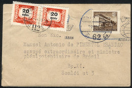 HUNGARY: Cover Dispatched On 28/DE/1963, Franked With An Invalid Stamp And Then It Received Postage Dues For 40f., VF! - Autres & Non Classés