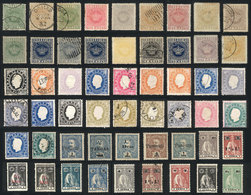 PORTUGUESE INDIA: Interesting Lot Of Old Stamps, Fine General Quality, Scott Catalog Value Is Over US$500, Good Opportun - Portuguese India