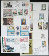 ITALY: 95 First Day Covers (FDC) Of Stamps Issued Between 1981 And 1983, Excellent Quality! - Unclassified