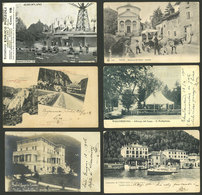ITALY: 19 Old Postcards, Including Very Good Views Of Small Towns, Minor Defects, Low Start! IMPORTANT: Please View ALL  - Autres & Non Classés