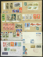 JAPAN: Over 40 Covers Sent To Argentina In 1970s/80s With Very Good Postages (most Are Registered), Also About 20 FDC Co - Andere & Zonder Classificatie