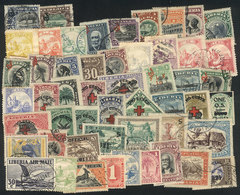 LIBERIA: Interesting Lot Of Used And Mint Stamps (some Can Be Without Gum), Fine General Quality (some May Have Minor De - Liberia